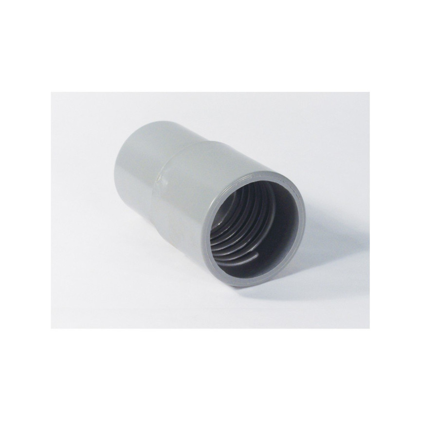2'' REINFORCED HOSE END CUFF - GREY