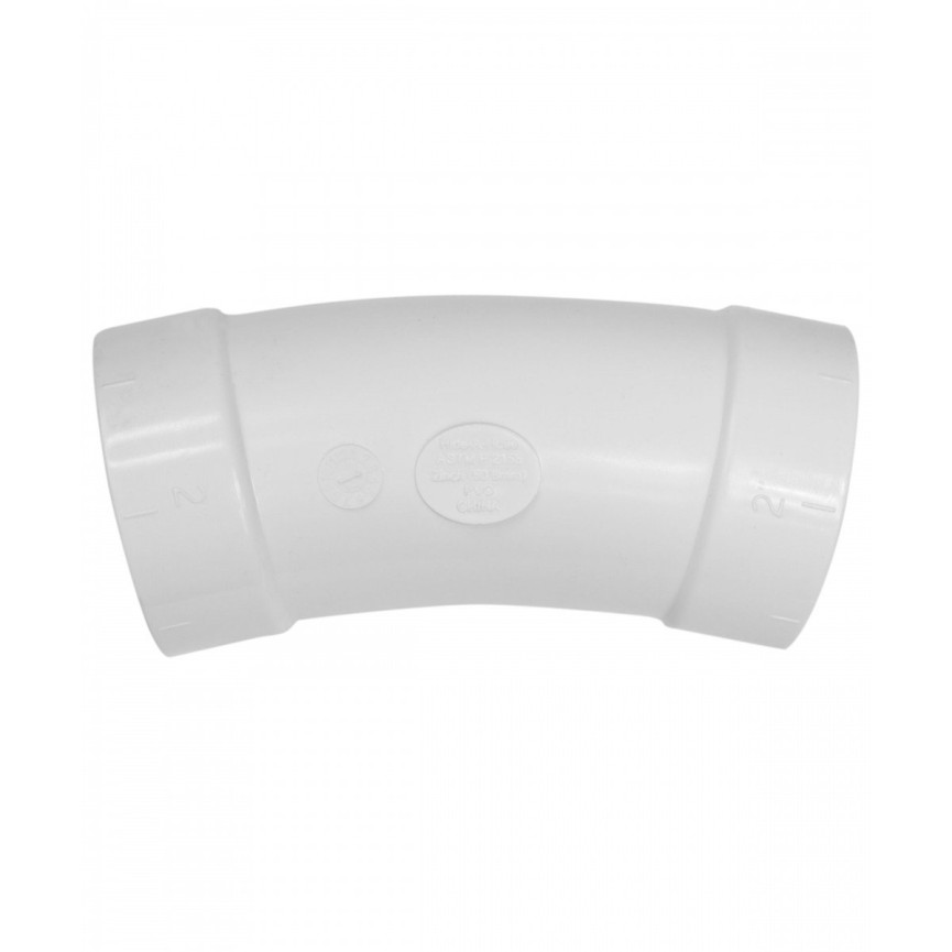 22.5° Elbow for Central Vacuum Installation - Hide-A-Hose HS202142