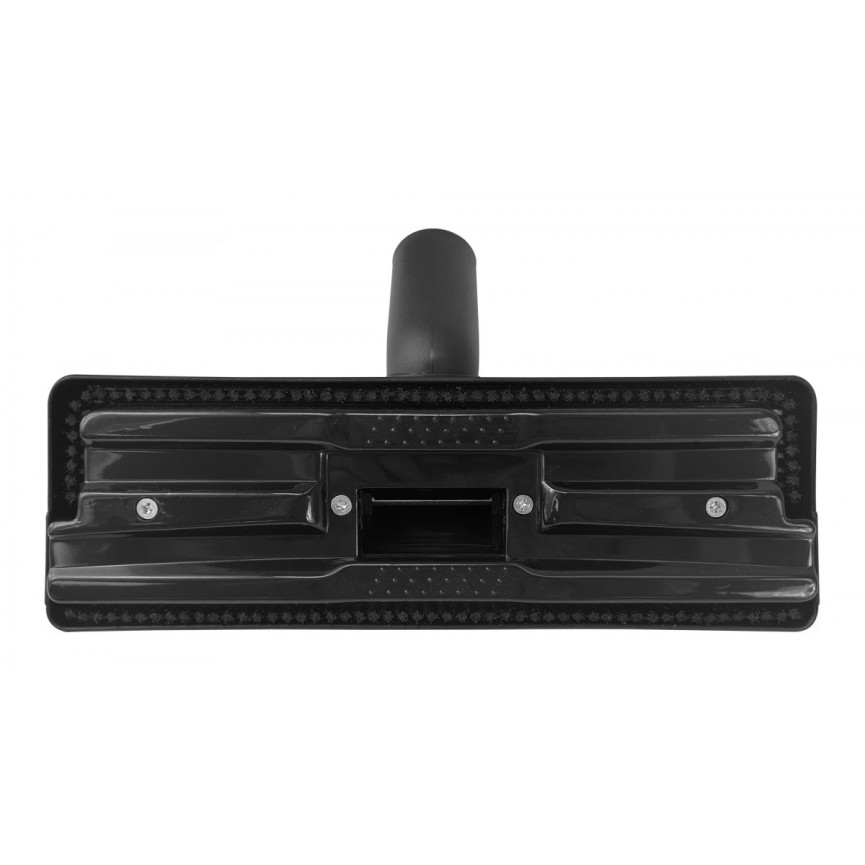 Carpet and Floor Brush - 10.5" (26.6 cm) - 1 1/4" (32 mm) dia - Plastic Plate - Black
