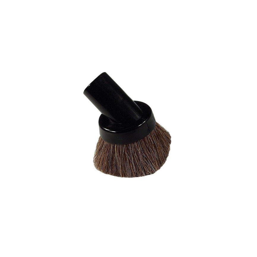 Dusting Brush - 32 mm Diameter - Made of Horse Hair - Universal - Black