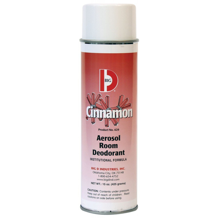 Aerosol Deodorant - Cinnamon - 15 oz (425 g) - Big D 429