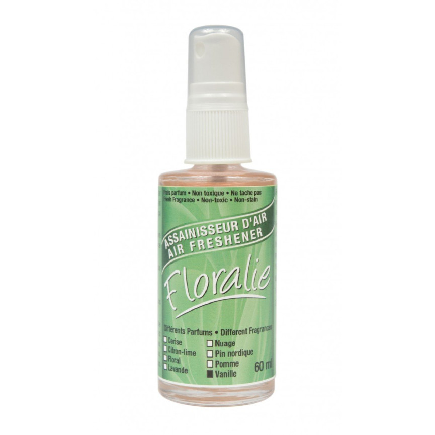 Air Freshener - Ultra Concentrated - Vanilla Fragrance - 2 oz (60 ml) - Floralie 04005-0