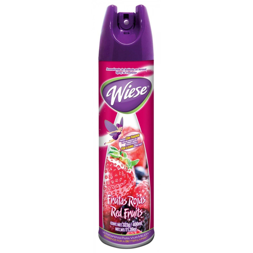 Air Freshener - Red Fruits Scent - 14 oz (400 ml) - Wiese NAEHO03