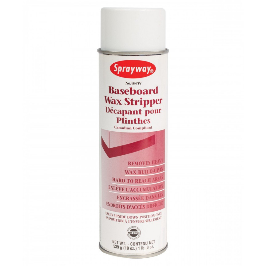 Baseboard Wax Stripper - 19 oz (539 g) - Sprayway - Claire SW857