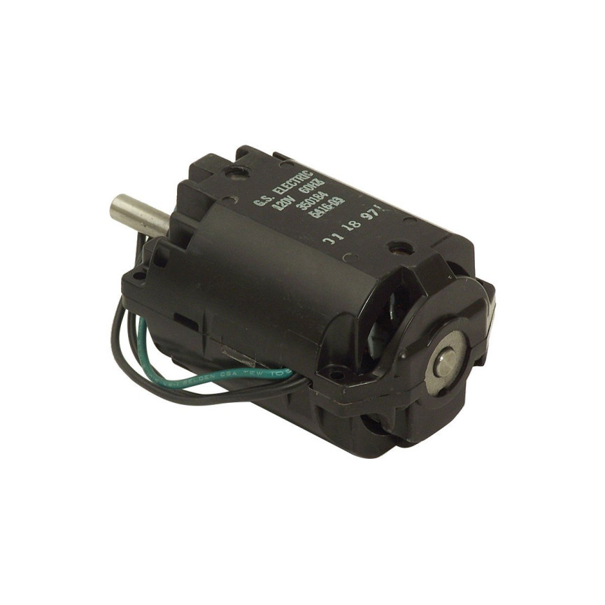 Black Motor 1 1/8" 120 V Lamb/Ametek 5409-33-2 - long stem