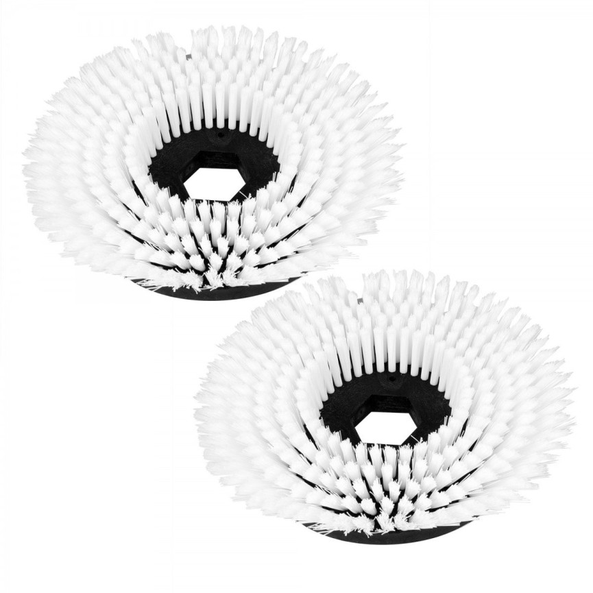 BRUSH SOFT WHITE JVC43B PK2