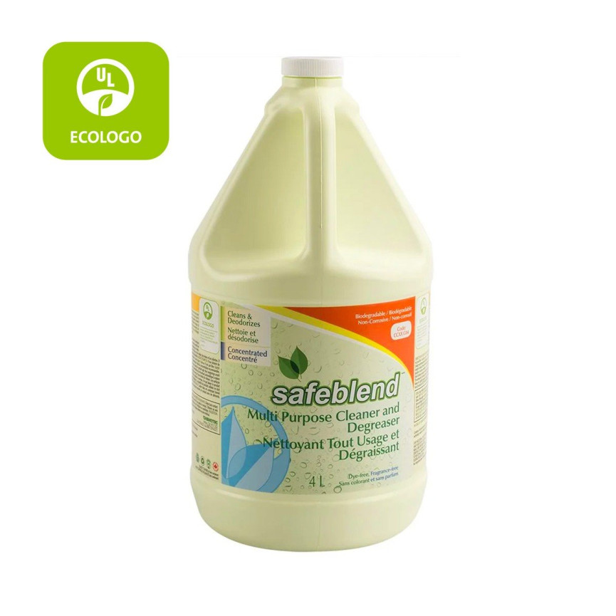 Ecologo Concentrated Cleaner and Degreaser - Tangerine - 1.06 gal (4 L) - Safeblend