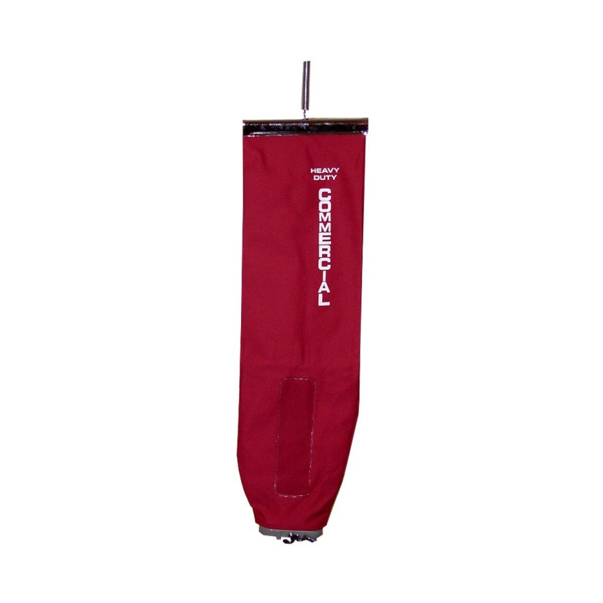 Cloth Bag with Zipper for Commercial Upright Vacuum - Red