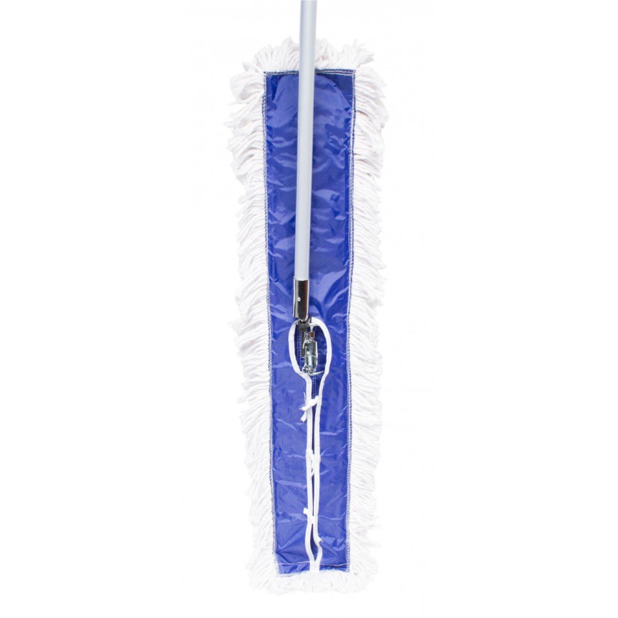 Dust Mop for Dry Floors - with 60'' Handle - 24" (61 cm) - White