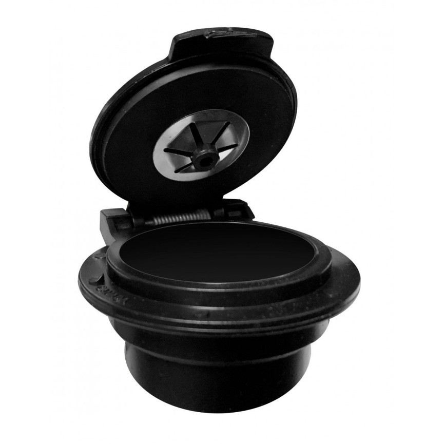 Non-Contact Universal Utility Plug for Central Vacuum - Black