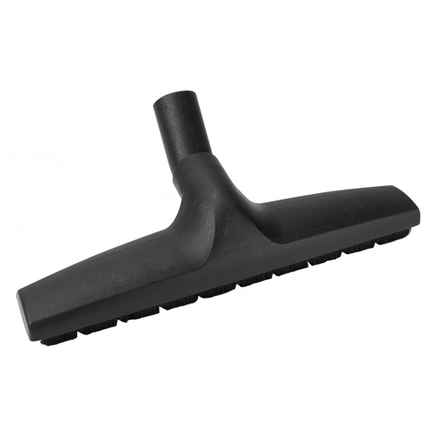 Floor Brush - For Johnny Vac Vacuum SILENZIO - HYDROGEN - MIELE - 12" (30.4 cm) - (35 mm) dia - Horsehair - with Wheels - Black