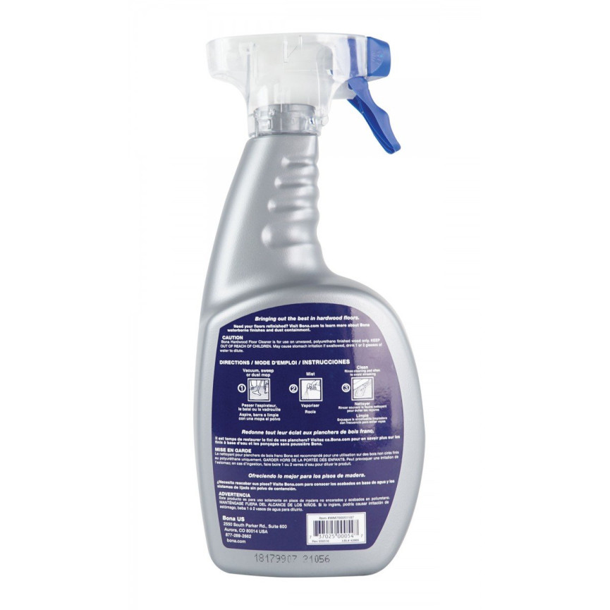 Hardwood Floor Spray Cleaner - 32 oz (947 ml) - Bona SJ302CS-8