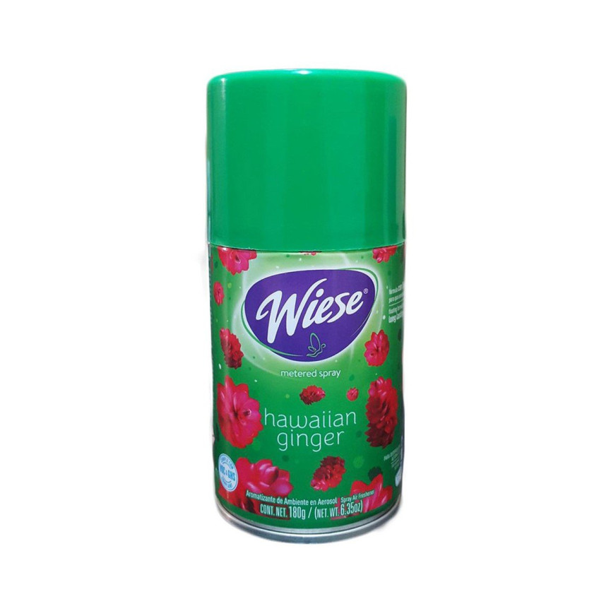 Metered Aerosol Fragrance Dispenser Refill - Hawaiian Ginger - 6.35 oz (180 g) - Wiese NAEDC07