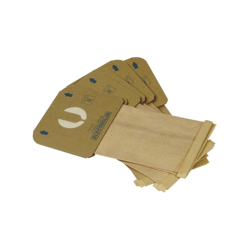 Microfilter Vacuum Bag for Electrolux Renaissance - Style R - Pack of 6 Bags + 1 Filter - Envirocare 807