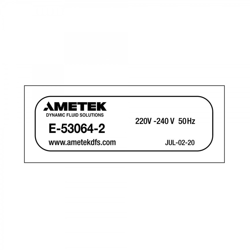 MOTOR 122059-25 AMETEK 230V 2 FANS TANGENTIAL 8 AMP 582AW