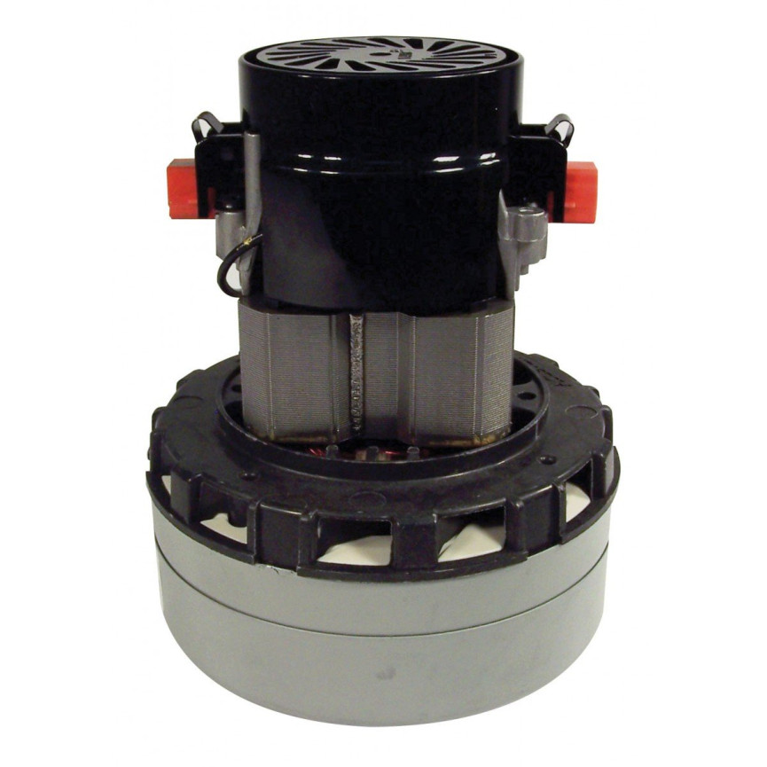 Vacuum Motor - 5.7" - 2 Fans - 120 V - 11 A - Epoxy Paint - Lamb / Ametek 116763-13 (S)
