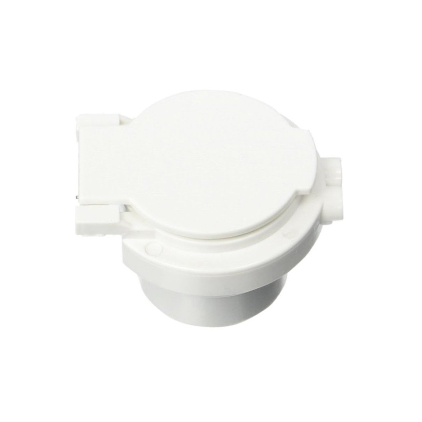 Non-Contact Universal Utility Plug for Central Vacuum - White