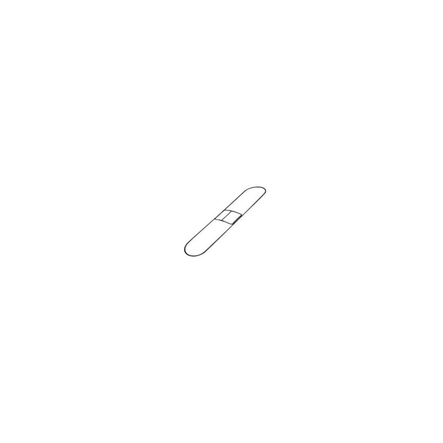 Frame for Oval Dusting Mop - 5'' x 18" - (12.7 cm x 45.7) - Metal