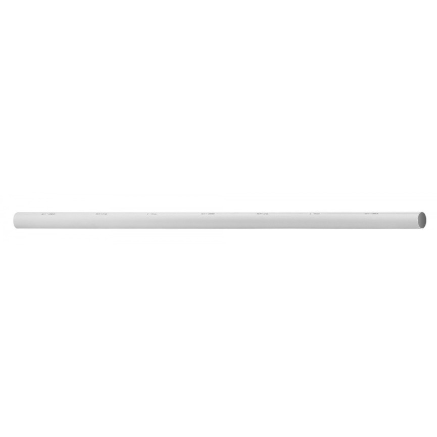 PVC Pipe - 2" (50.8 mm) diameter - 5' (1.5 m) lenght - for Central Vacuum Installation - White - 50' Bundle