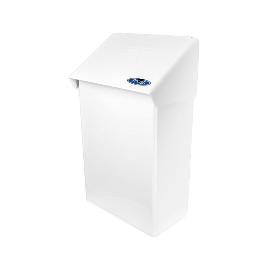 Sanitary Towel Garbage Can - White Finish - Frost