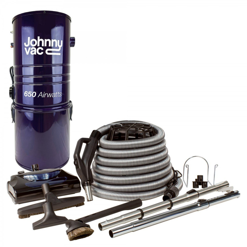VACUUM JV650LS + ELECTRICAL KIT 30' PN11BK AND SILVER HOSE