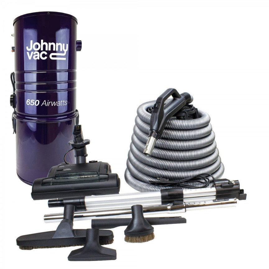 VACUUM JV650LS + ELECTRICAL KIT 30' PN33BK AND SILVER HOSE