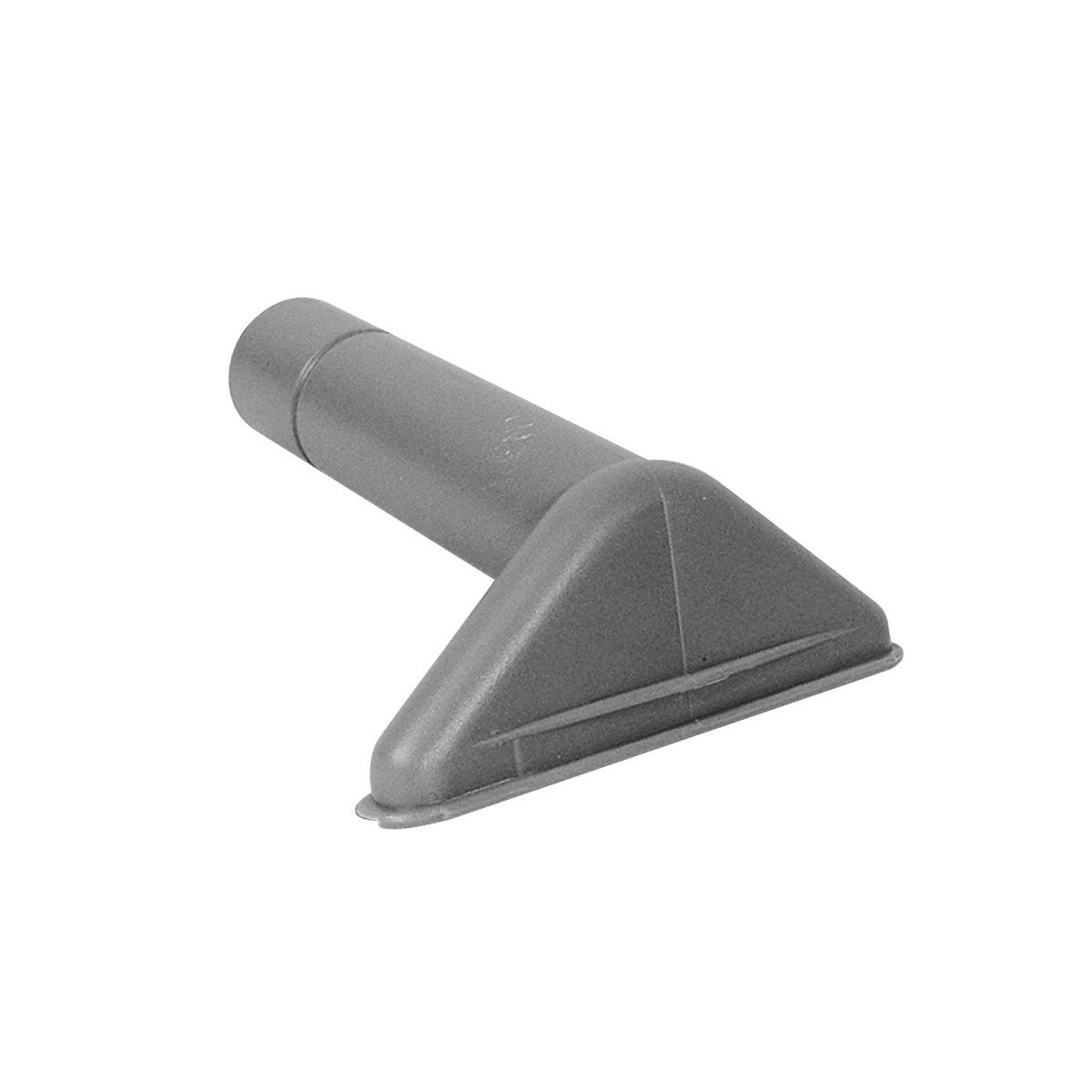 Upholstery Brush - dimensions of 1½ X 5" - made with plastic - grey - commercial