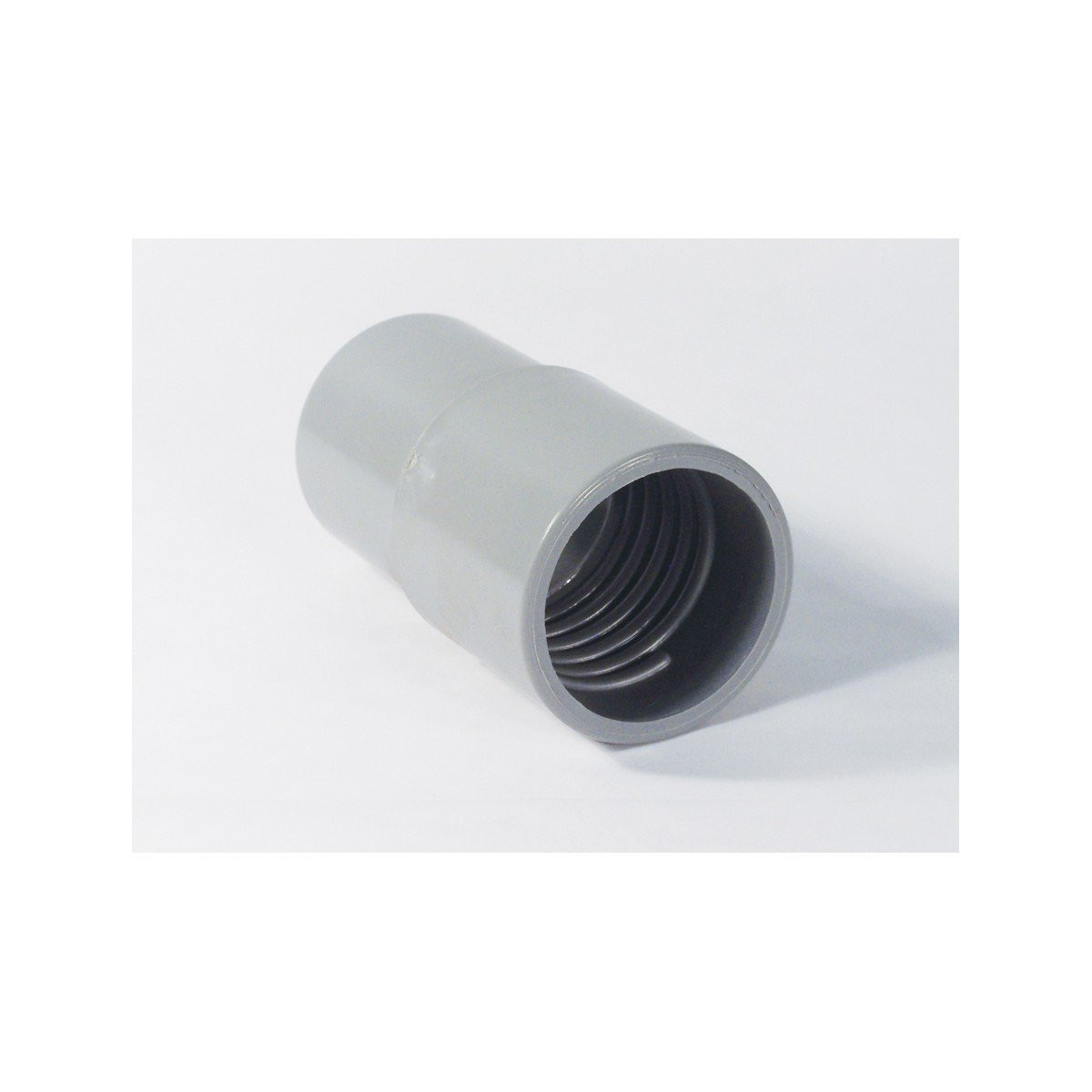 2'' REINFORCED HOSE END CUFF - GREY