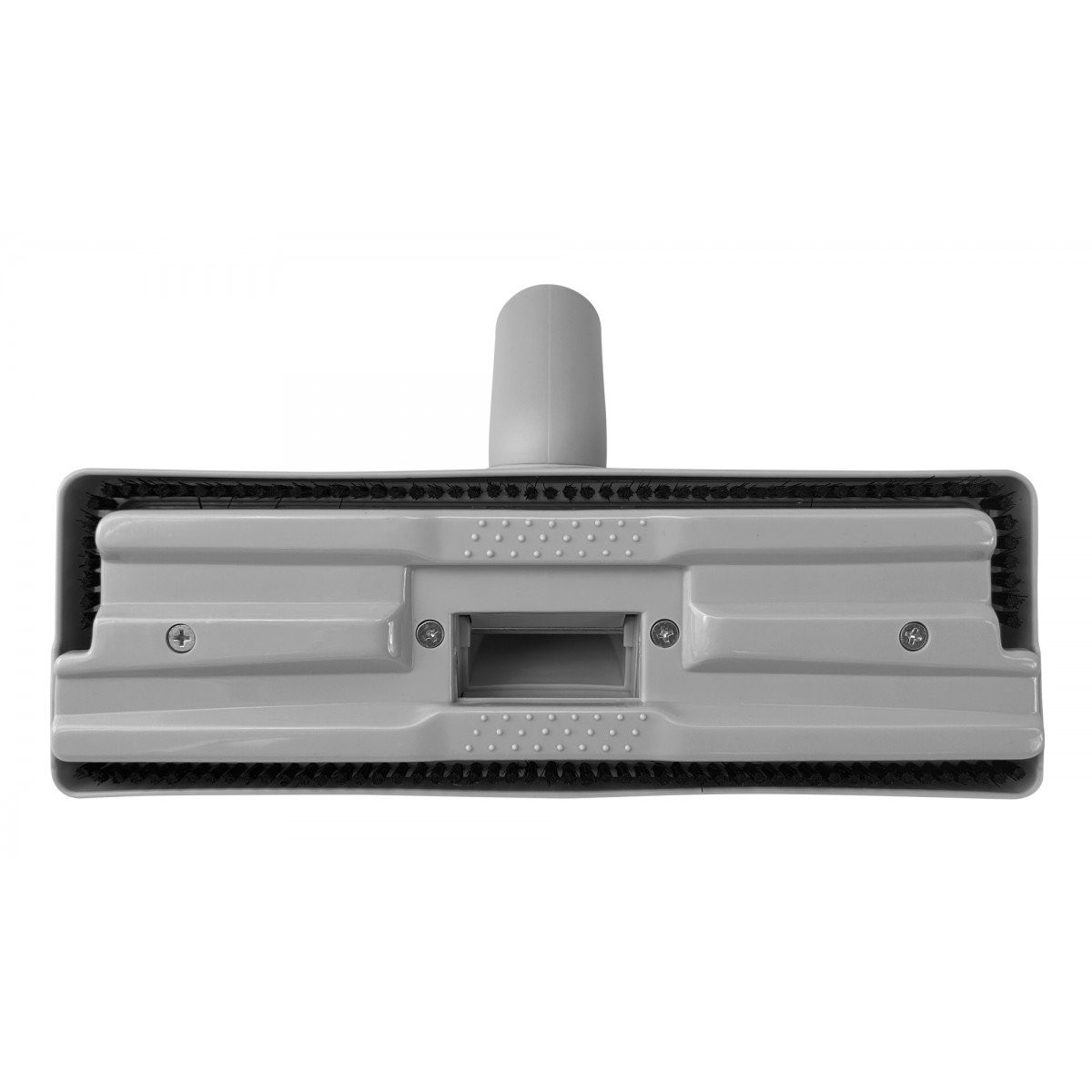 Carpet and Floor Brush - 10.5" (26.6 cm) - 1 1/4" (32 mm) dia - Plastic Plate - Grey