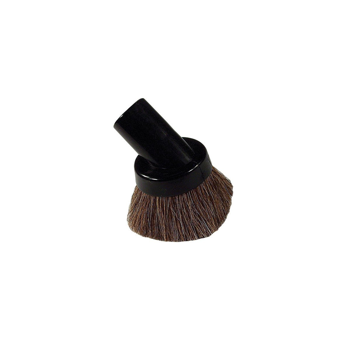 Dusting Brush - 32 mm Diameter - Made of Horse Hair - Universal - Black