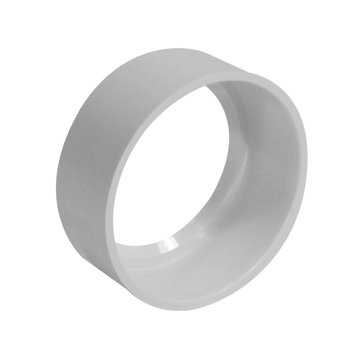 Valve Inlet Adaptor - for Central Vacuum Installation - White - Plastiflex SV8081