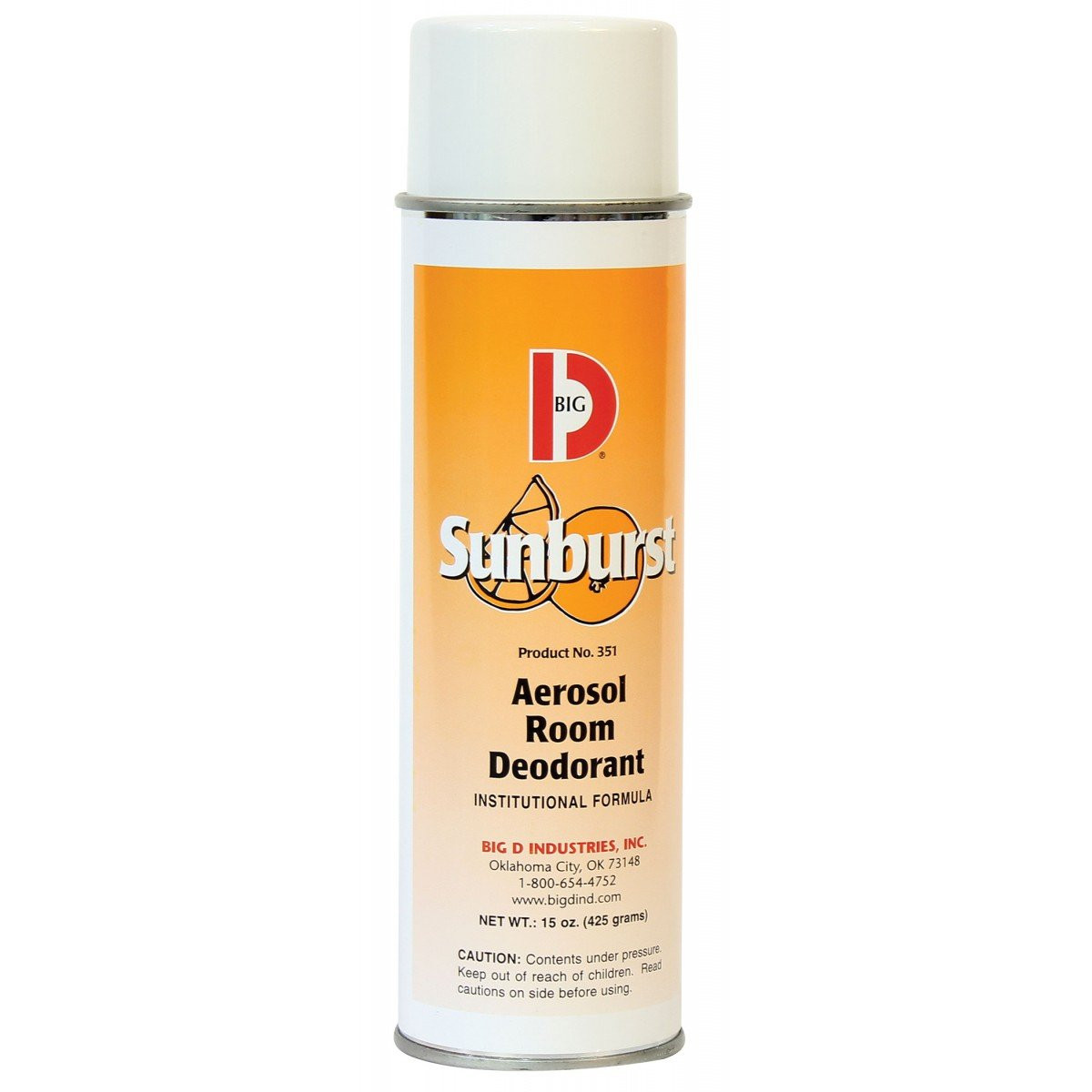 Aerosol Deodorant - Sunburst - 15 oz (425 g) - Big D 351