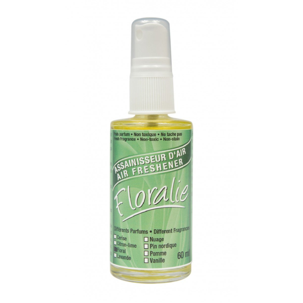 Air Freshener - Ultra Concentrated - Flower Fragrance - 2 oz (60 ml) - Floralie 04009-0