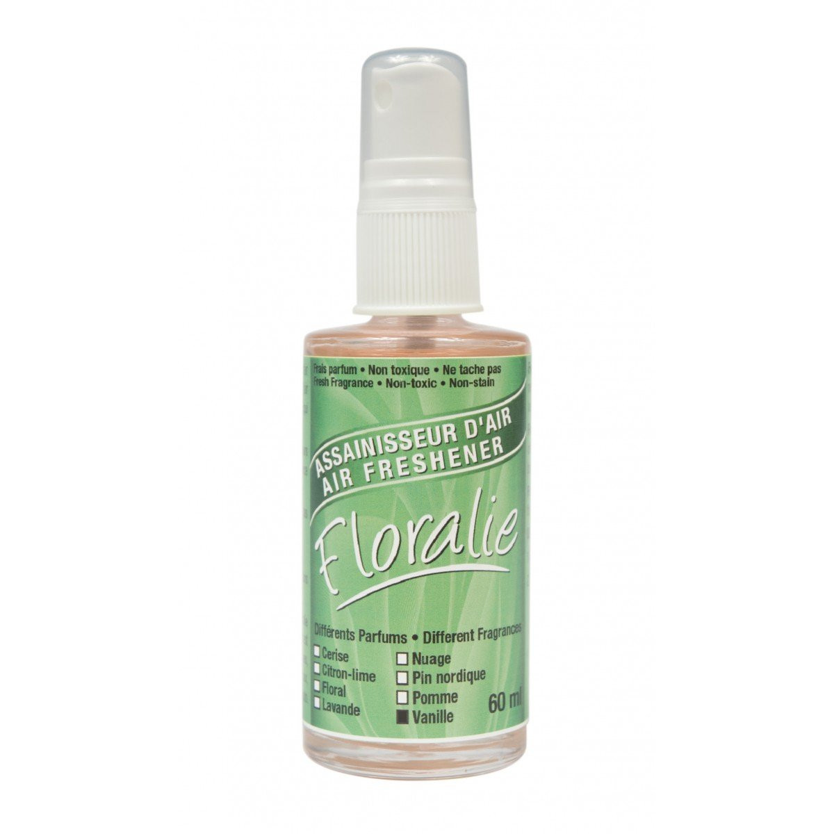 Air Freshener - Ultra Concentrated - Vanilla Fragrance - 2 oz (60 ml) - Floralie 04005-0