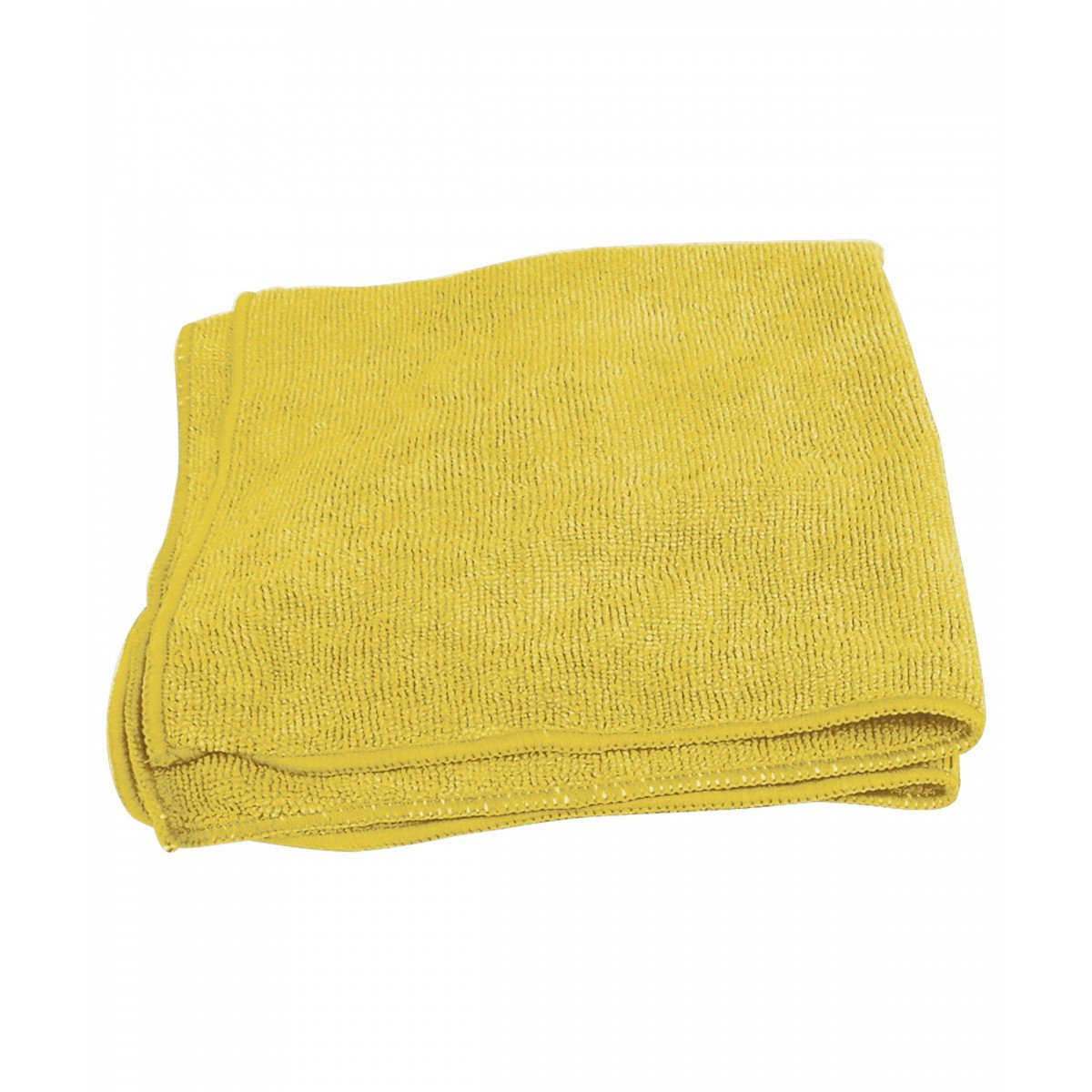 Multi-Purpose Microfiber Cloth 250 GSM - 16'' x 16'' (40.6 cm x 40.6 cm) - Yellow