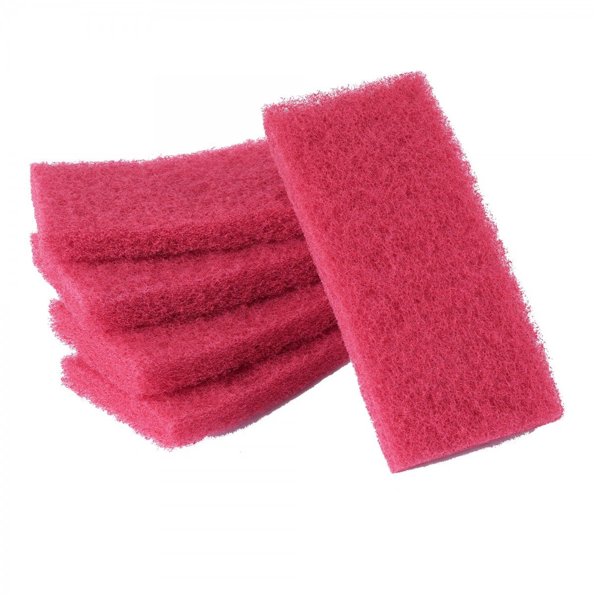 RED UTILITY PAD - 4 X 10" - PK5