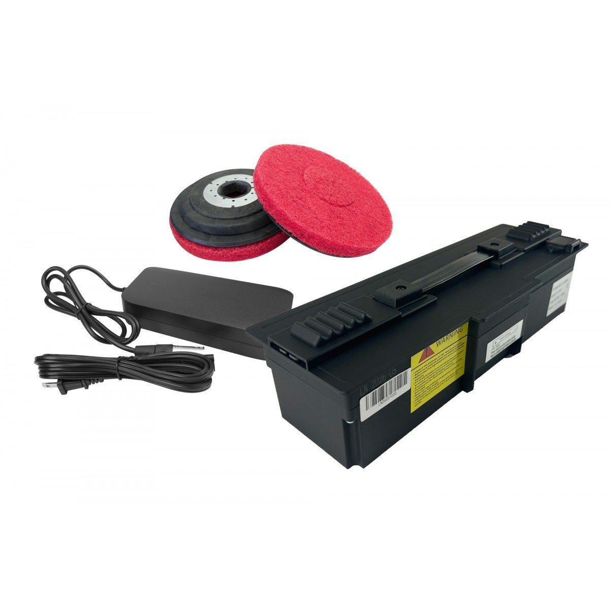 Autoscrubber Double Brushes with Lithium Battery and 36 V Charger - 17" Cleaning Path - 2-Hour Runtime