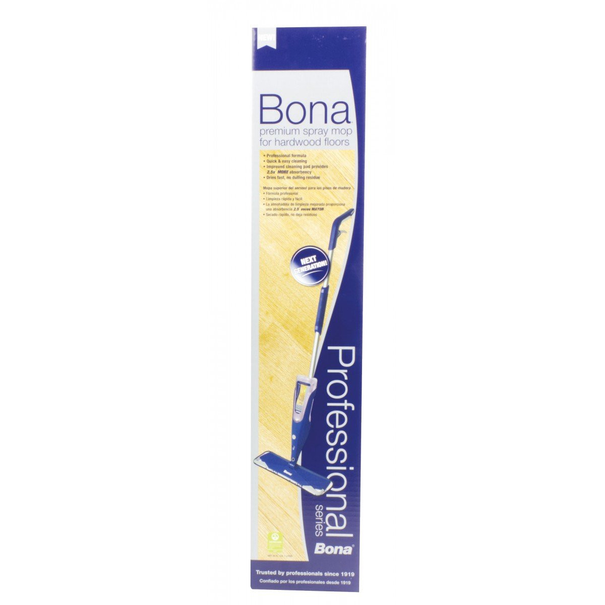 Bona Hardwood Floors Care Kit with Cleaner and Mop - Bona SJ341CS-4