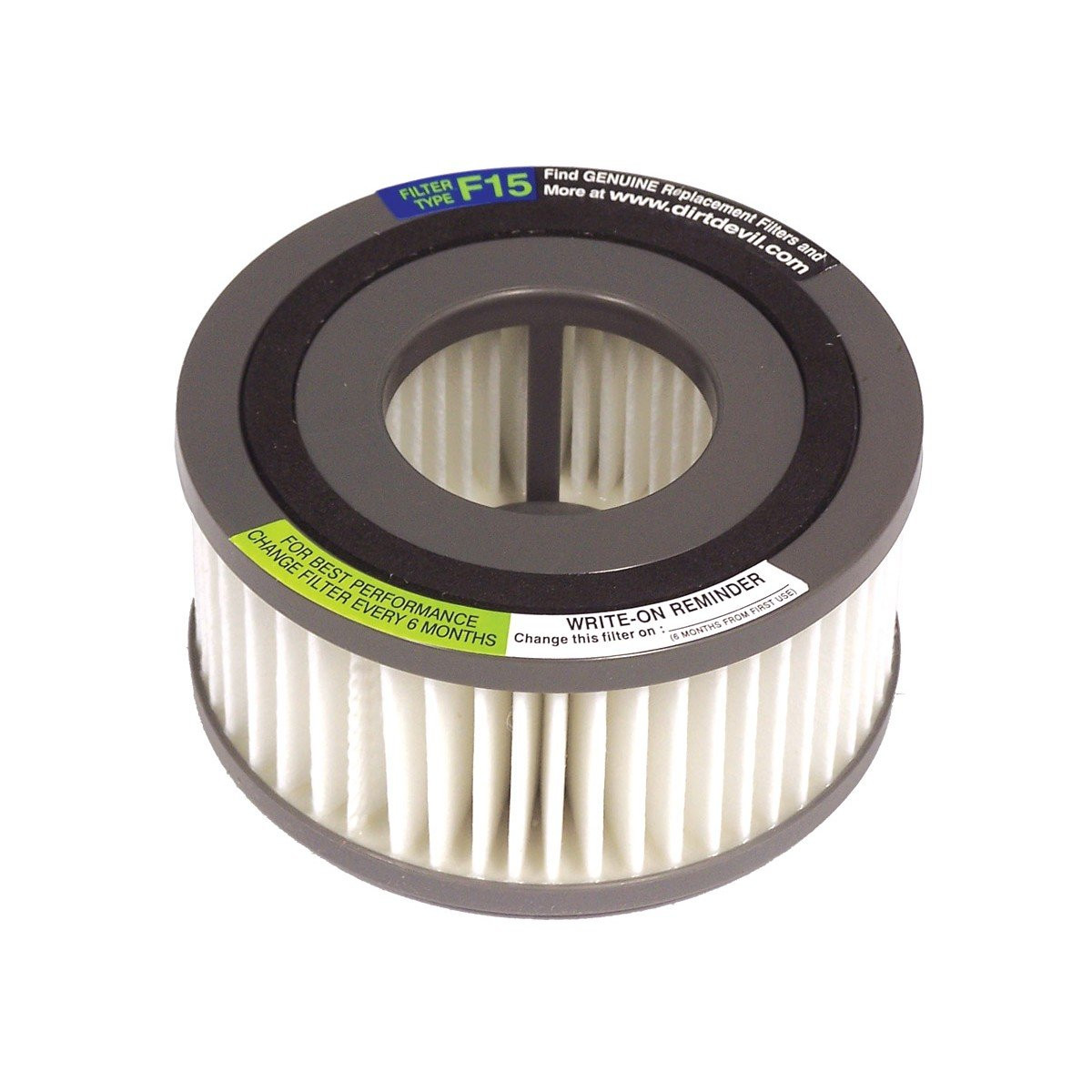 HEPA Cartridge Filter Style F15 for Dirt Devil Vacuum - 3SS0150001