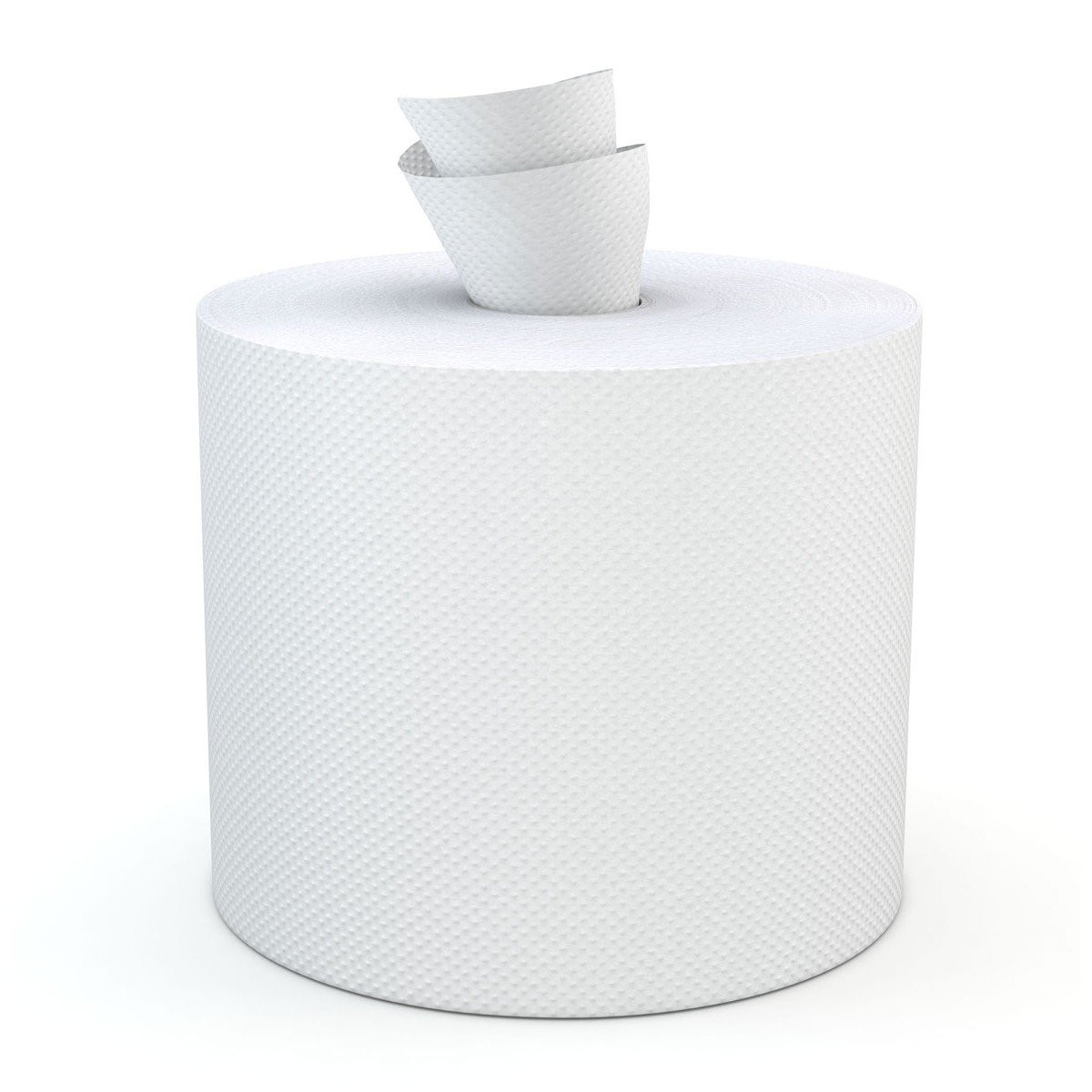 Paper Hand Towels - Centerpull - 2-Ply - 10 x 7.8 in (25.4 cm x 19.8 cm) - Box of 6 Rolls - White - Cascades Pro H152