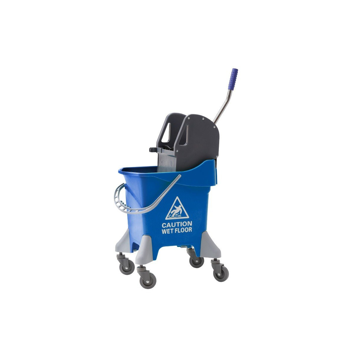 Deluxe DOWNPRESS Wringer Bucket Combo - 8 gal (31 L) - Blue