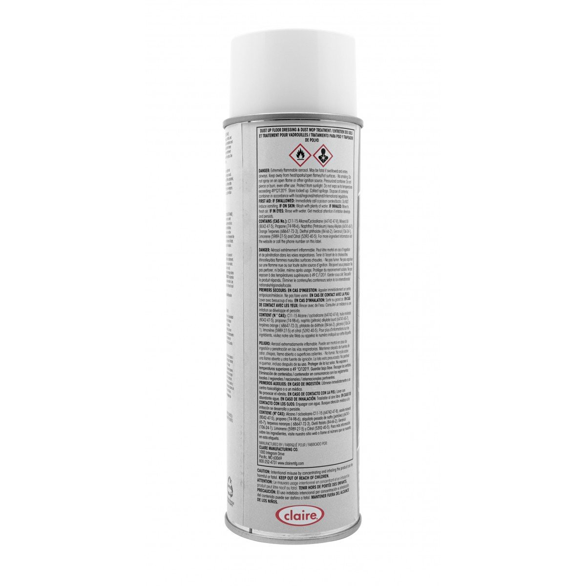 Dust Mop Treatment 14oz / 397g - 14oz (397g) - Sprayway - Claire 875W