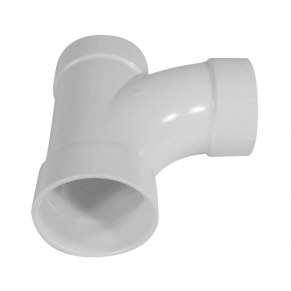 90° Elbow - "T" Fitting - for Central Vacuum Installation - Hayden 765501W