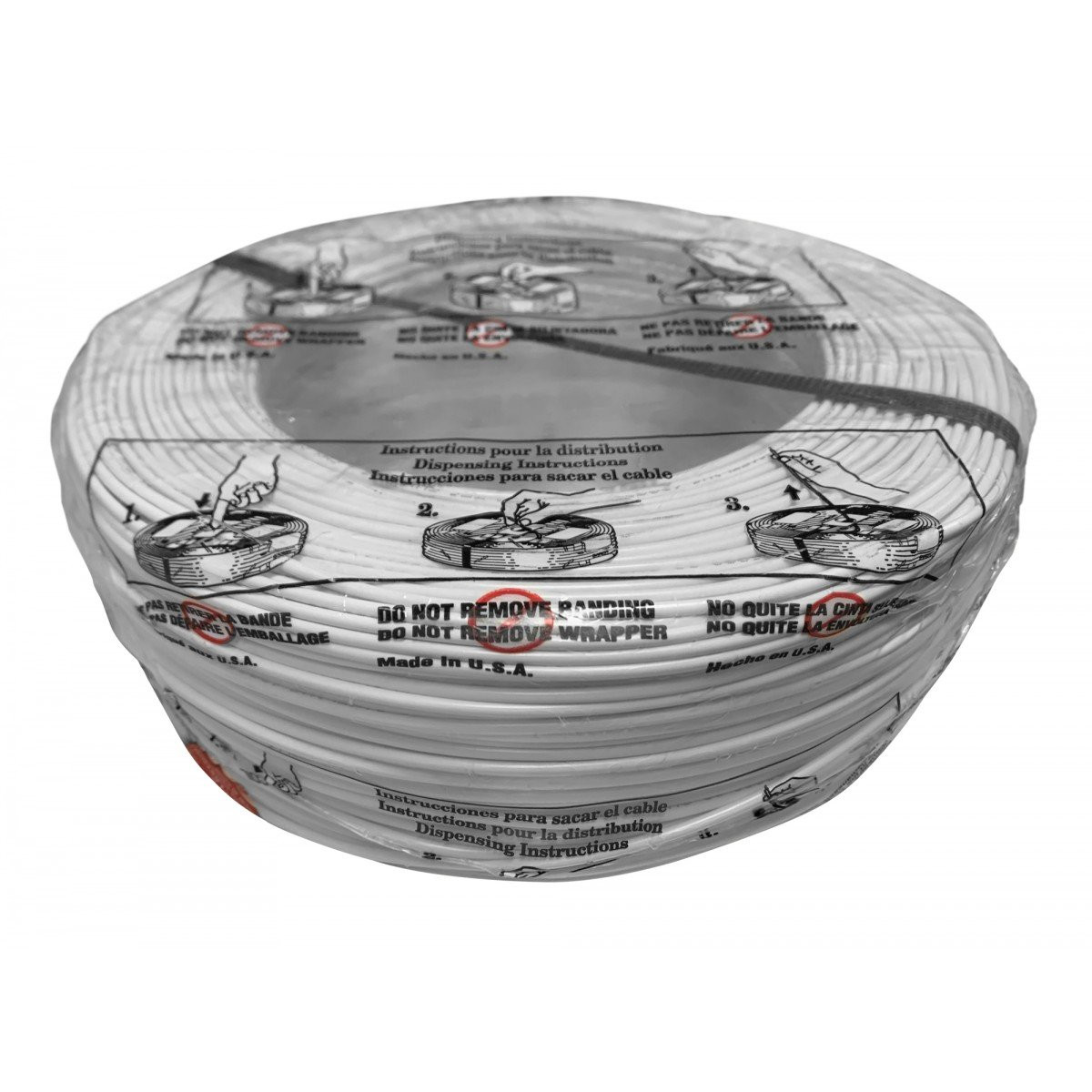 Electric Wire - 2 Conductors - 22 AWG - 24V - 1000' (305 m)