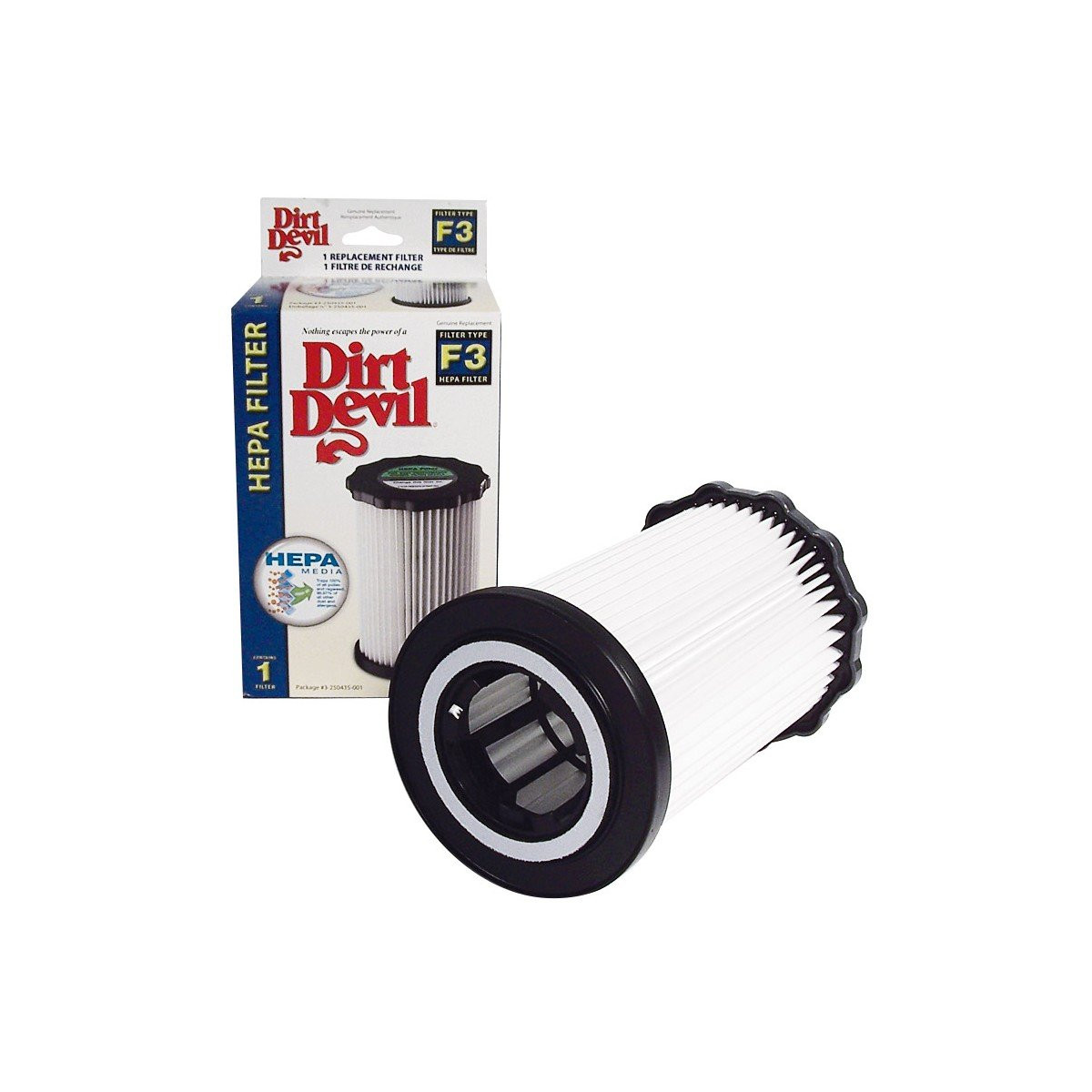 HEPA Cartridge Filter Type F3 Royal Dirt Devil - 3250435001
