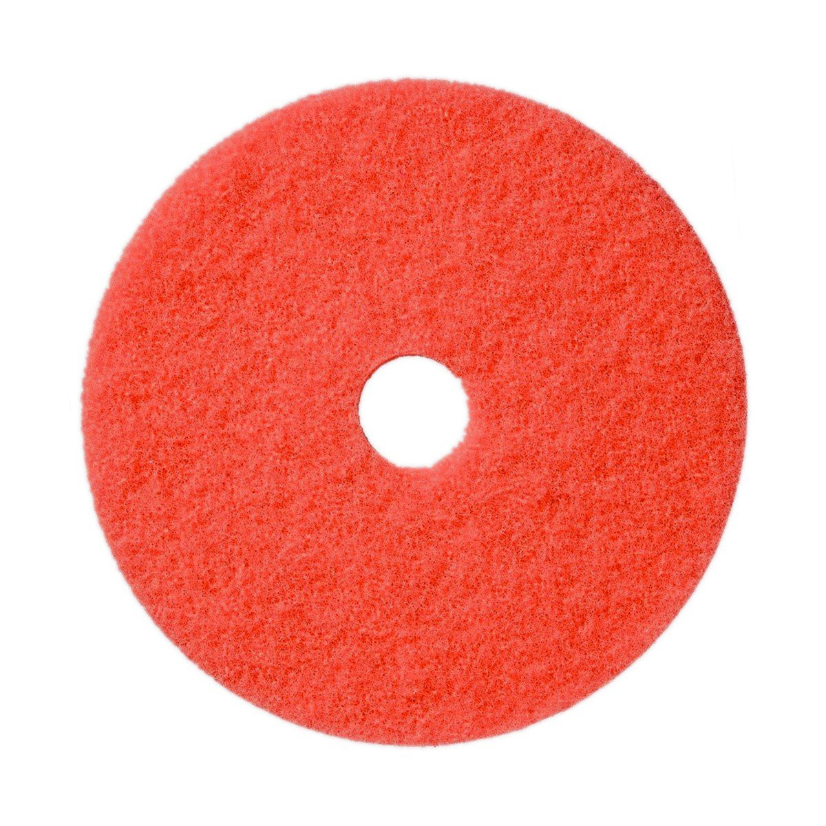 Floor Machine Pads - for Buffer - Spray Buff - 17" (43.1 cm) - Red - Box of 5 - 66261054276
