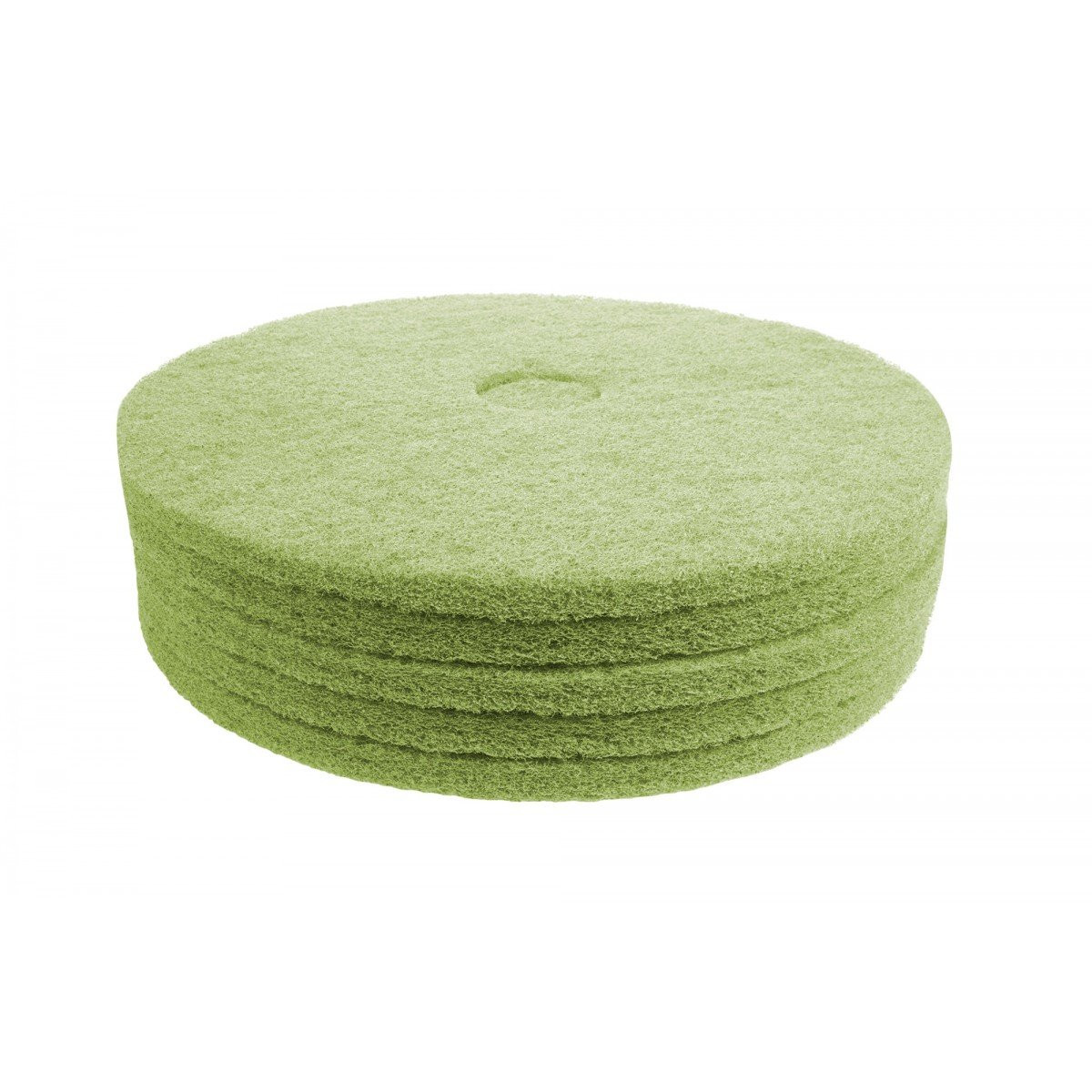 Floor Machine Pads - for Super Scrub - 18" (45.7 cm) - Green - Box of 5 - 66261054262