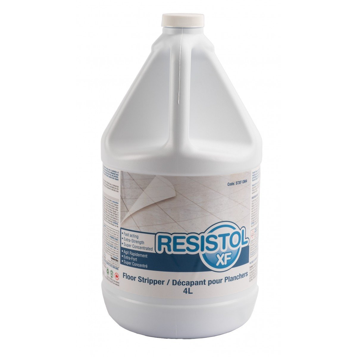 Floor Stripper - Super Concentrated - Resistol XF - 1.06 gal (4 L) - Safeblend STXF GW4