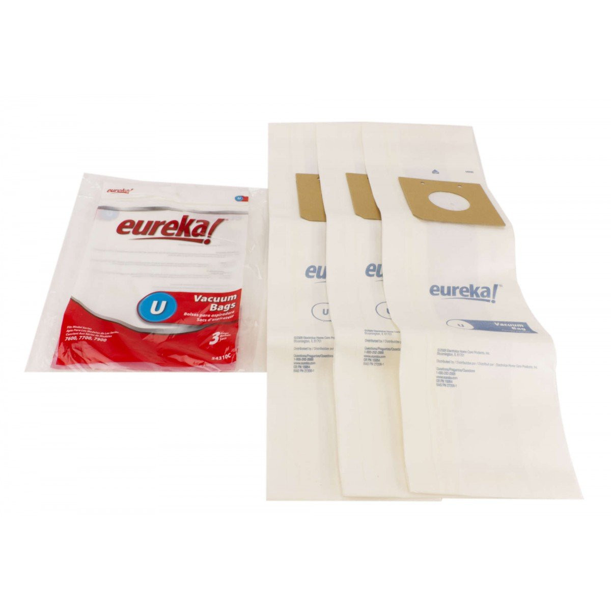 GENUINE EUREKA U TYPE BAGS