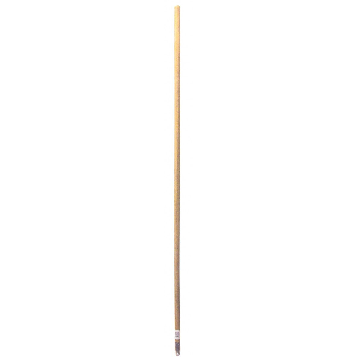Wood Handle with Metal Tip - 15/16'' x 60'' (2.38 cm x 152.4 cm)